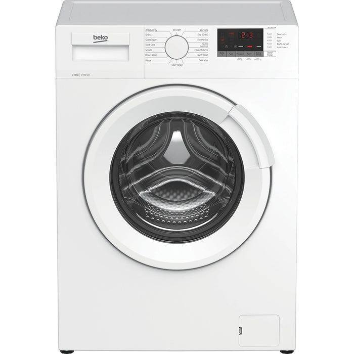 Beko 8kg Washing Machine 1400 Spin | WTL84151W