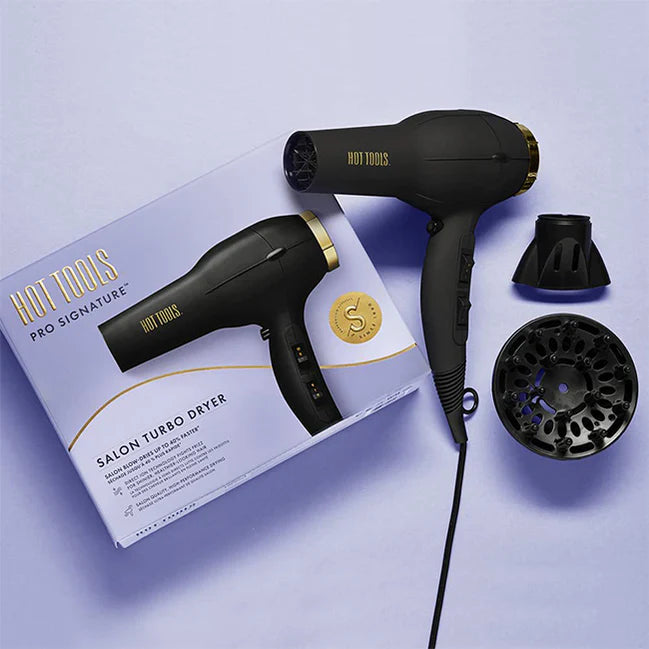 Hot Tools HTDR5577UKE Pro Signature 2000W Turbo Ionic Hair Dryer - Black